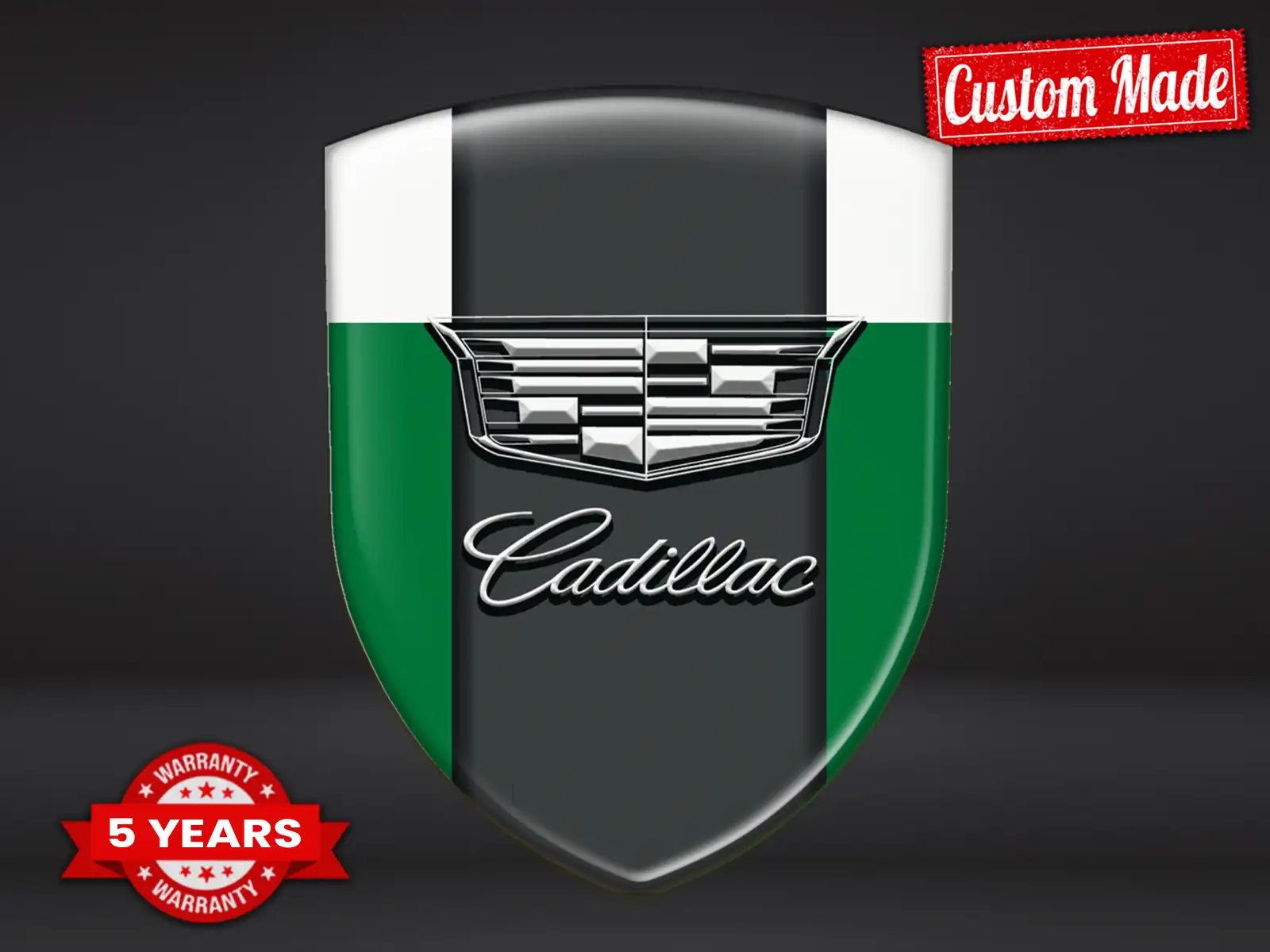 Cadillac Fensteraufkleber Racing Design Professionell